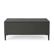 Rupert - Storage Unit Resin Wicker Outdoor - R&R Furniture Gallery (Fountain Valley, CA)