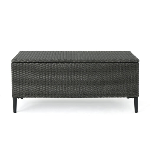 Rupert - Storage Unit Resin Wicker Outdoor - R&R Furniture Gallery (Fountain Valley, CA)