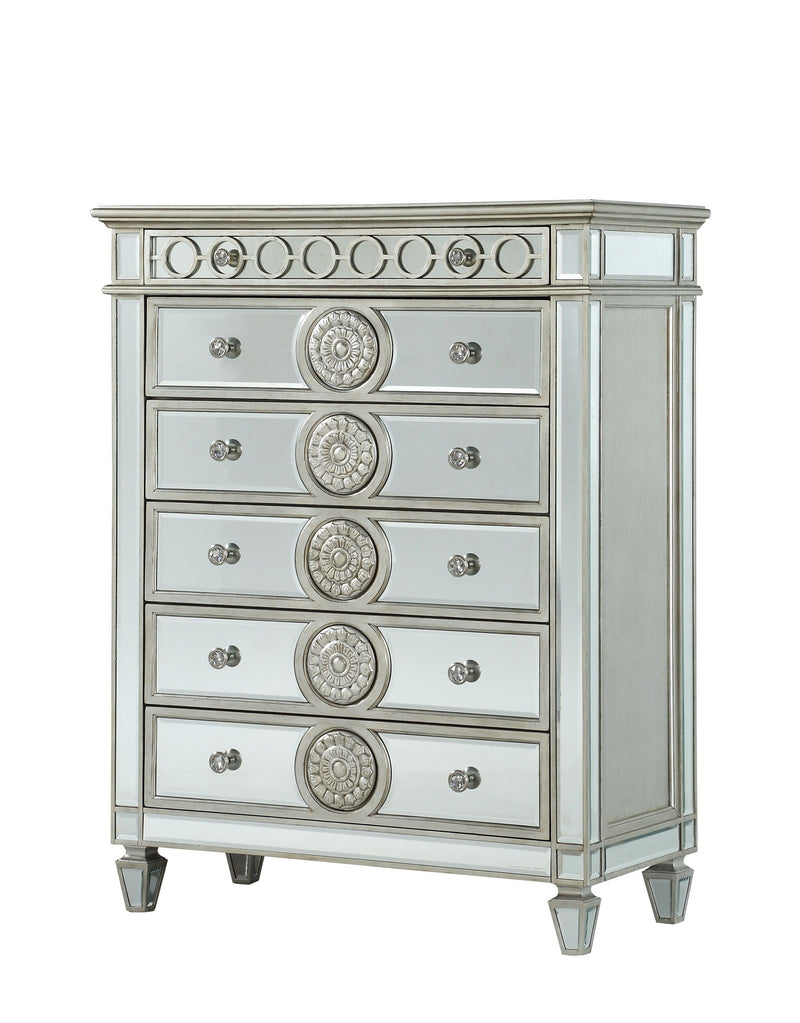 Varian - Mirrored Chest - Silver