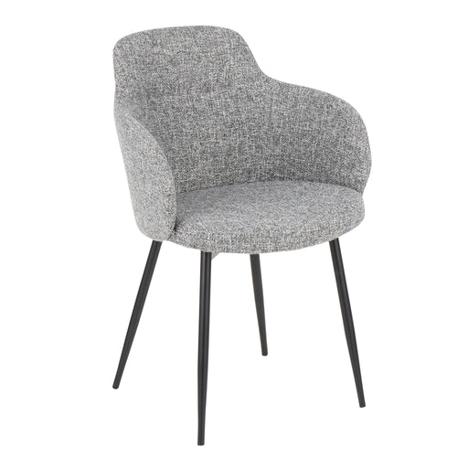 Lumi Source Boyne Industrial Side Chair featuring a sleek metal frame and modern design suitable for contemporary interiors.