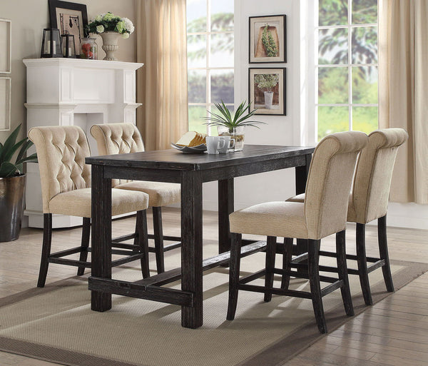 Sania - 5 Pc. Counter Ht. Table Set