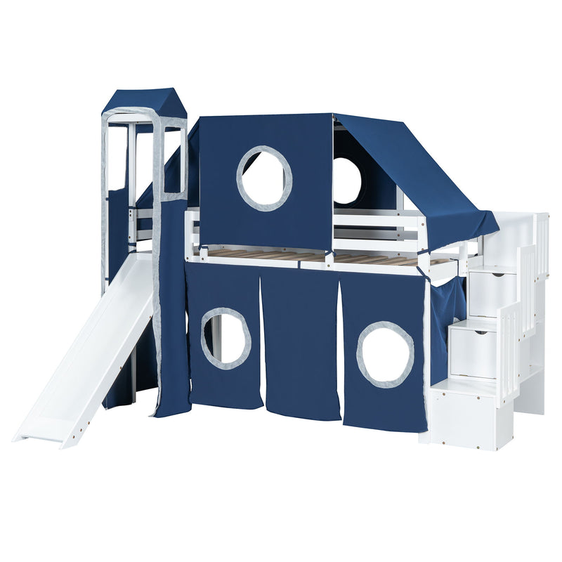 Loft Bed With Tent And Tower - R&R Furniture Gallery (Fountain Valley, CA)