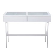 Lumi Source Emery contemporary console table with sleek design and metal legs, ideal for modern entryways or living spaces.