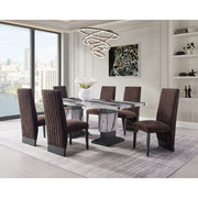 Stacey - Contemporary Dining Chair (Set of 2) - R&R Furniture Gallery (Fountain Valley, CA)