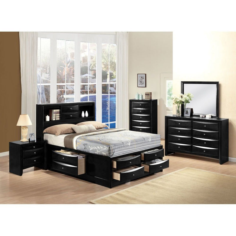 Ireland - Bed w/Storage - R&R Furniture Gallery (Fountain Valley, CA)