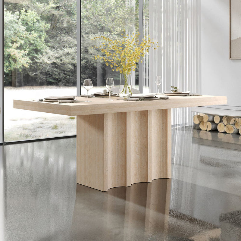 Inca - Dining Table - Beige - R&R Furniture Gallery (Fountain Valley, CA)
