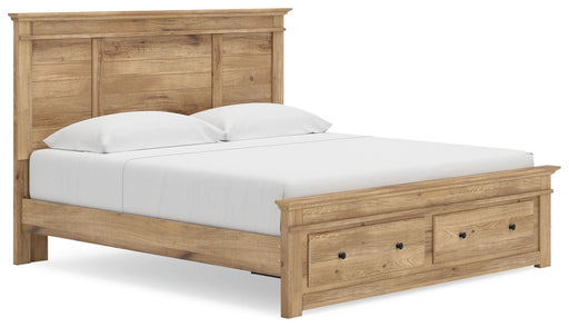 Makidern - Panel Storage Bed With Storage Footboard - R&R Furniture Gallery (Fountain Valley, CA)