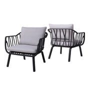 Huron - Outdoor Club Chair (Set of 2) - R&R Furniture Gallery (Fountain Valley, CA)