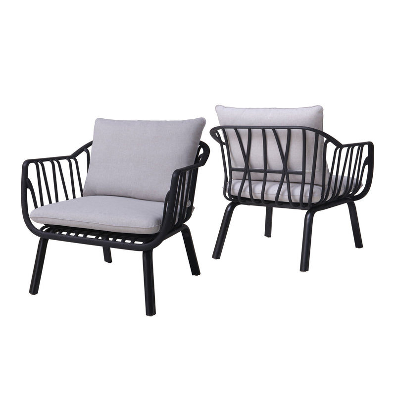 Huron - Outdoor Club Chair (Set of 2) - R&R Furniture Gallery (Fountain Valley, CA)