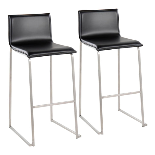 Lumi Source Mara contemporary stylish barstools set of 2 with sleek design and modern finish, perfect for kitchen or bar area.