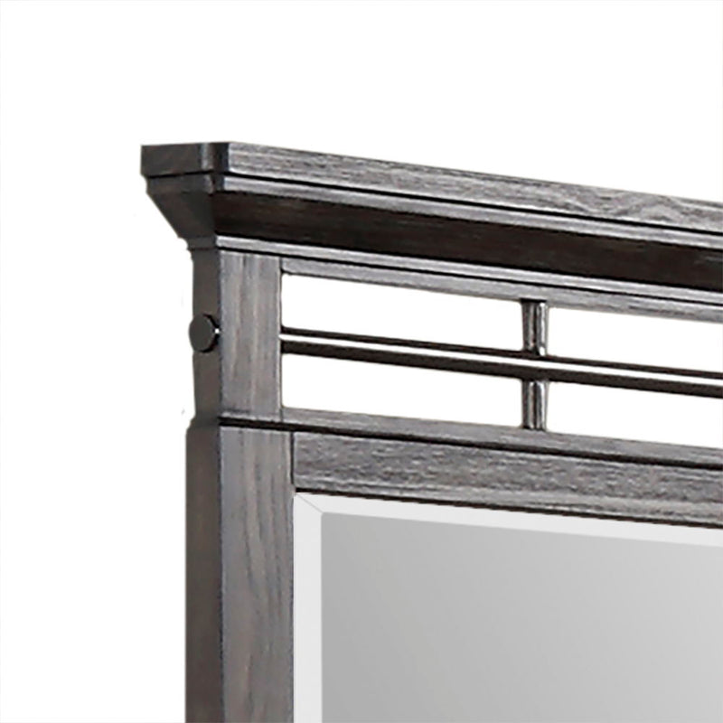 Mirror - Mahogany - R&R Furniture Gallery (Fountain Valley, CA)