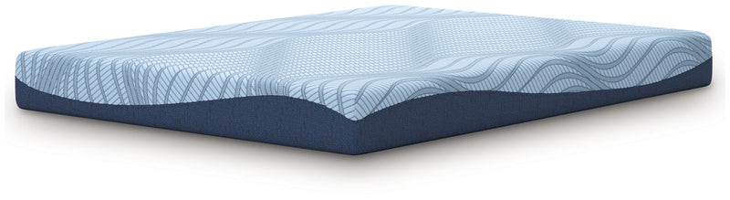 Sierra Sleep® Peak 2.0 8-inch Memory Foam Mattress with plush surface and supportive side panels, designed for comfort and durability.