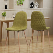 Elegant Dining Chair Set With Fabric - R&R Furniture Gallery (Fountain Valley, CA)