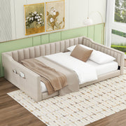 Daybed With Side Storage Pocket - R&R Furniture Gallery (Fountain Valley, CA)