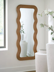 Ellisonville - Floor Mirror - Brown - R&R Furniture Gallery (Fountain Valley, CA)