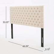Annecy - Contemporary Upholstered Headboard - R&R Furniture Gallery (Fountain Valley, CA)