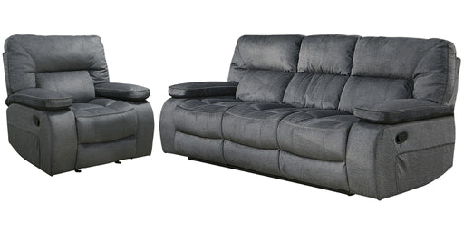 Chapman - Manual Reclining Sofa Set - R&R Furniture Gallery (Fountain Valley, CA)