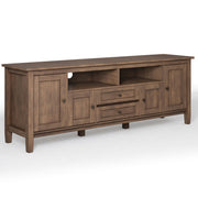 Warm Shaker - Handcrafted TV Media Stand - R&R Furniture Gallery (Fountain Valley, CA)