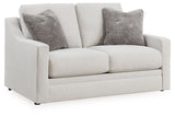 Maitelynn - Loveseat - Chalk - R&R Furniture Gallery (Fountain Valley, CA)
