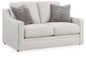 Maitelynn - Loveseat - Chalk - R&R Furniture Gallery (Fountain Valley, CA)