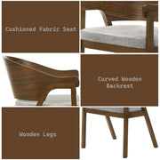 Hoyte - Arm Chair (Set of 2) - Walnut - R&R Furniture Gallery (Fountain Valley, CA)