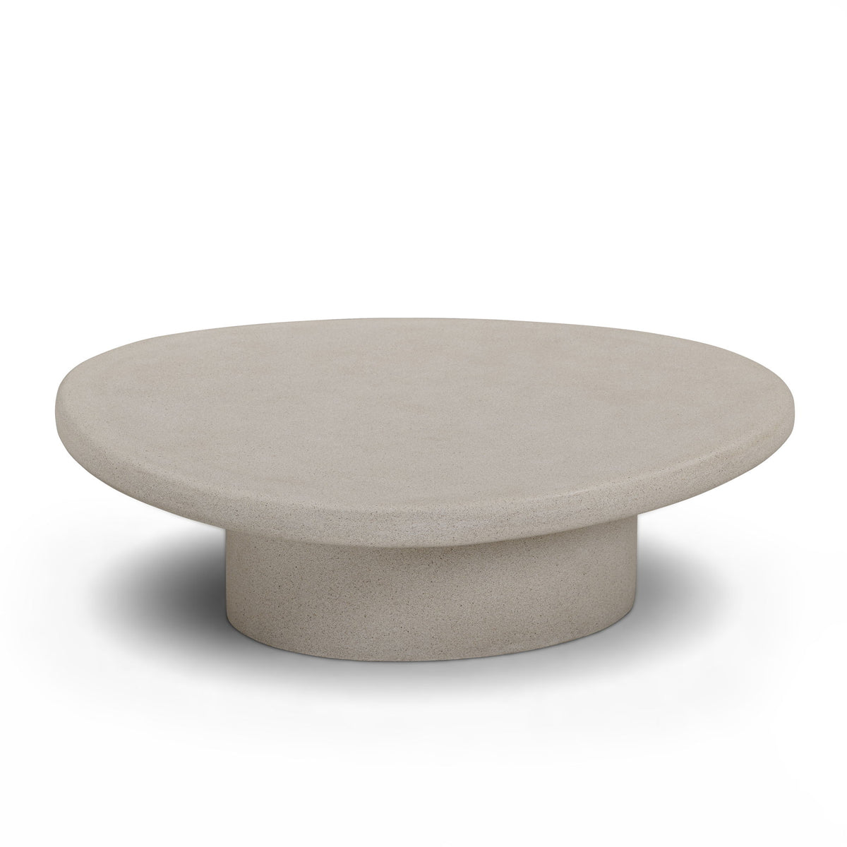 Jade - Concrete Side Table - R&R Furniture Gallery (Fountain Valley, CA)