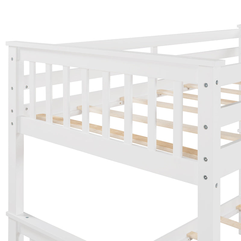 Bunk Bed With Ladders And 2 Storage Drawers - R&R Furniture Gallery (Fountain Valley, CA)