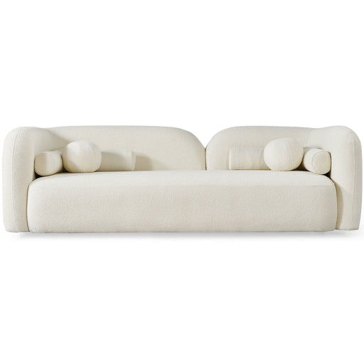 Donna - Japandi Design Boucle Sofa - R&R Furniture Gallery (Fountain Valley, CA)