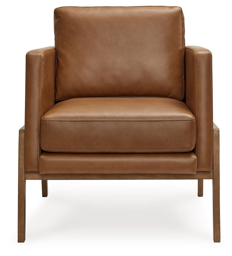Numund - Accent Chair - Caramel - R&R Furniture Gallery (Fountain Valley, CA)