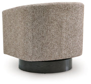Jorryn - Swivel Accent Chair - Brown - R&R Furniture Gallery (Fountain Valley, CA)