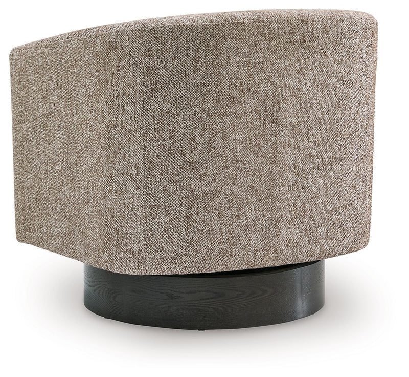Jorryn - Swivel Accent Chair - Brown - R&R Furniture Gallery (Fountain Valley, CA)
