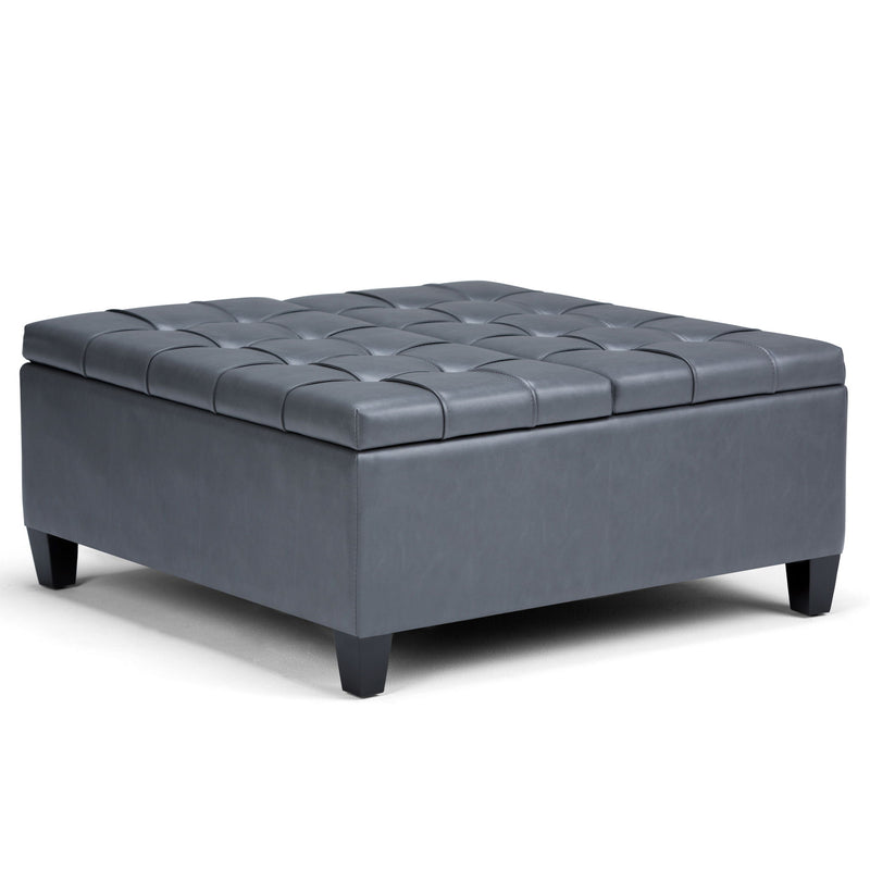 Harrison - Upholstered Coffee Table Storage Ottoman - R&R Furniture Gallery (Fountain Valley, CA)