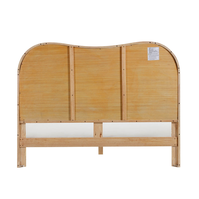 Grappa - Wood & Rattan Bed - R&R Furniture Gallery (Fountain Valley, CA)