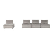 Lilola Home Anna modular sofa station sectional with plush cushions and modern design, shown in a living room setting.