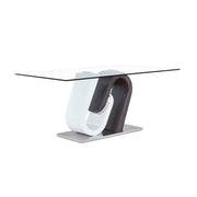 Anne - Dining Table - White / Gray - R&R Furniture Gallery (Fountain Valley, CA)