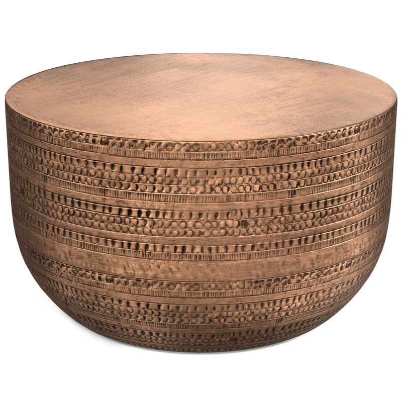 Johnsen - Handcrafted Metal Coffee Table - R&R Furniture Gallery (Fountain Valley, CA)