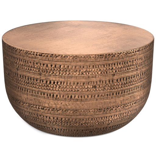 Johnsen - Handcrafted Metal Coffee Table - R&R Furniture Gallery (Fountain Valley, CA)