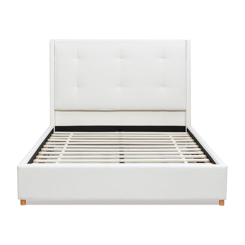 Miramar - Cushion Back Headboard Platform Bed Frame - R&R Furniture Gallery (Fountain Valley, CA)