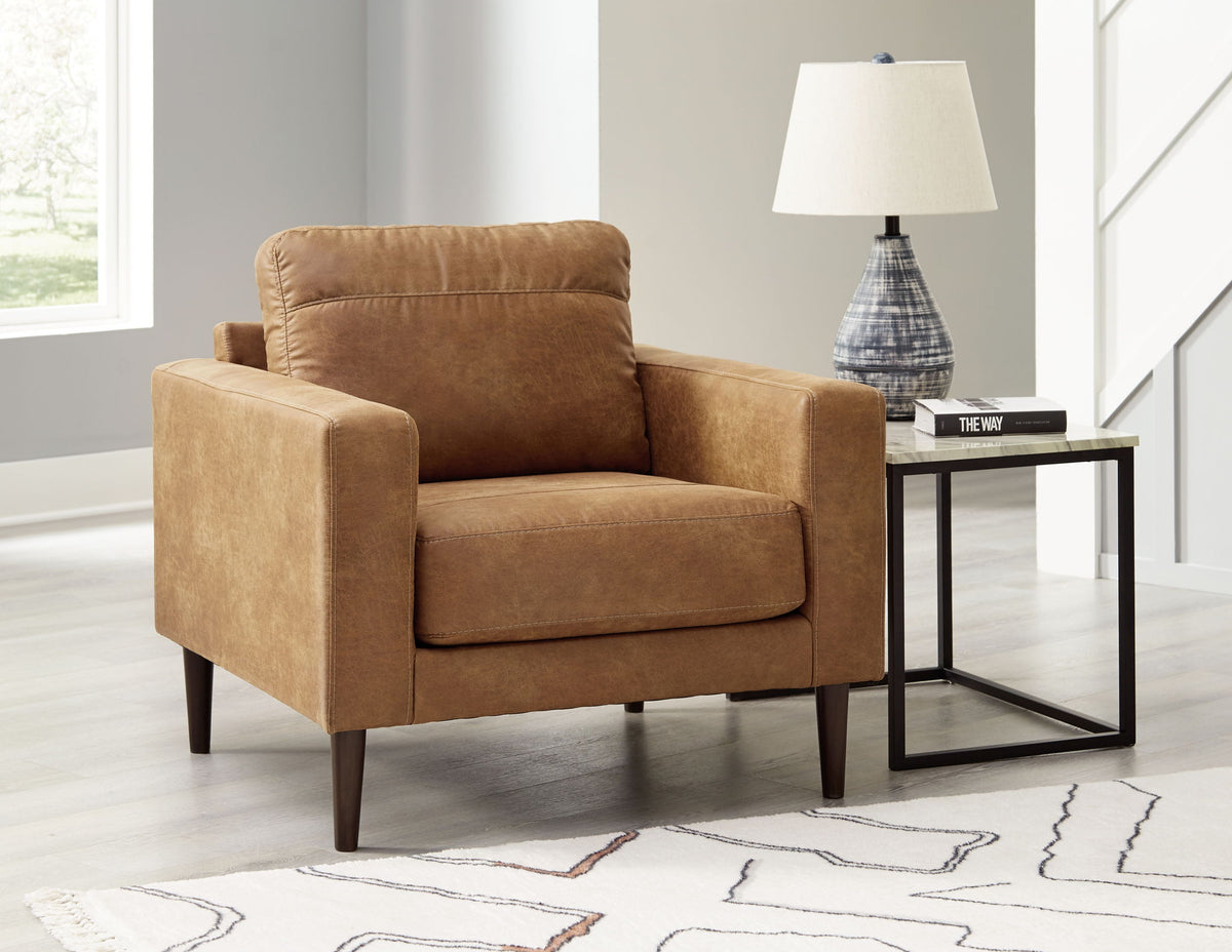 Telora - Chair - Caramel - R&R Furniture Gallery (Fountain Valley, CA)
