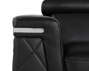 1140 - Top Grain Italian Leather Sofa - R&R Furniture Gallery (Fountain Valley, CA)