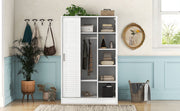 3 Door Shutter Wardrobe & Shelves - R&R Furniture Gallery (Fountain Valley, CA)