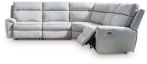 Social Pointe - Reclining Sectional - R&R Furniture Gallery (Fountain Valley, CA)
