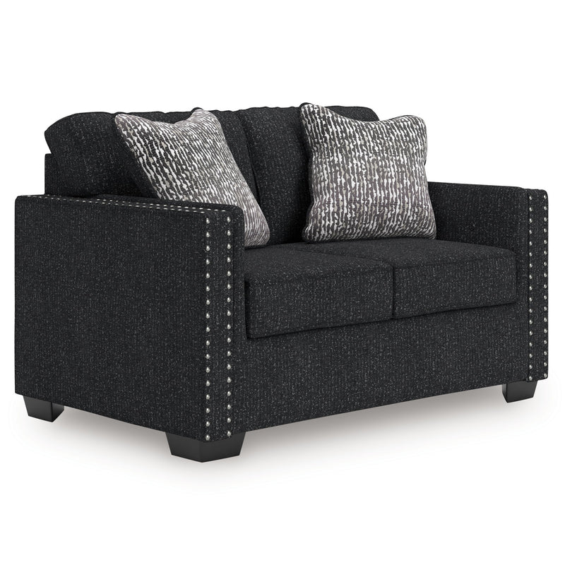 Jasmine Peaks - Loveseat - Coal - R&R Furniture Gallery (Fountain Valley, CA)