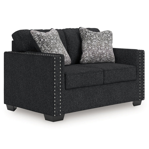 Jasmine Peaks - Loveseat - Coal - R&R Furniture Gallery (Fountain Valley, CA)