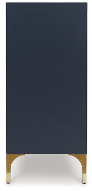 Loirwick - Accent Cabinet - Dark Blue - R&R Furniture Gallery (Fountain Valley, CA)