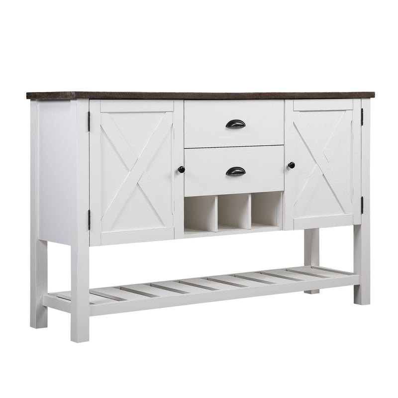 2 Drawer Server - Brown - R&R Furniture Gallery (Fountain Valley, CA)