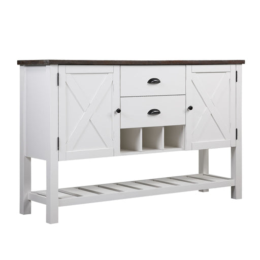 2 Drawer Server - Brown - R&R Furniture Gallery (Fountain Valley, CA)