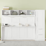 Space Saving Murphy Wall Bed With Closet And Drawers - R&R Furniture Gallery (Fountain Valley, CA)