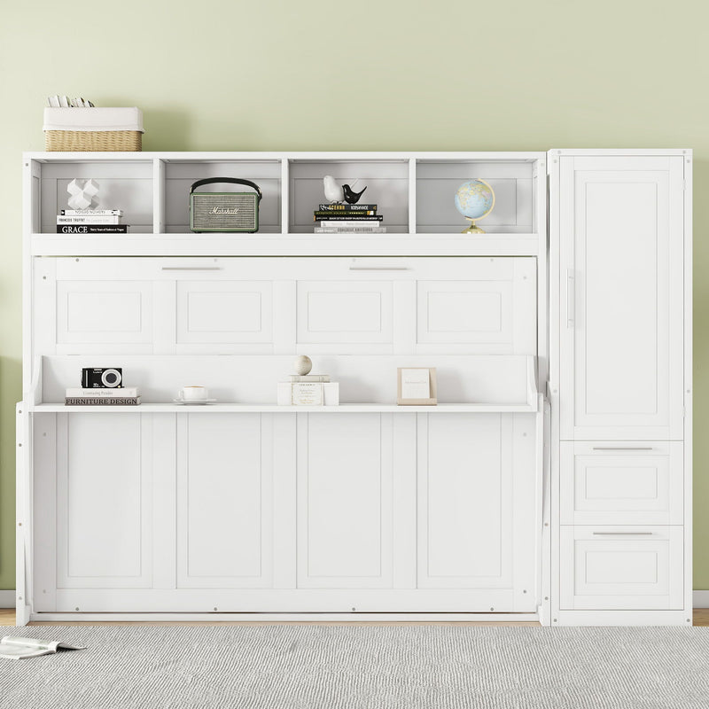 Space Saving Murphy Wall Bed With Closet And Drawers - R&R Furniture Gallery (Fountain Valley, CA)