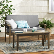 Outdoor Chat Set With Coffee Table And Loveseat - R&R Furniture Gallery (Fountain Valley, CA)